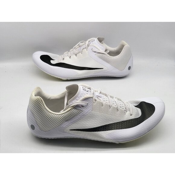 Nike Zoom Rival Sprint Track Spikes White/Black DC8753-100‎ Size 12.5 Mens - Picture 5 of 11